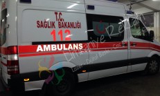 ambulans sticker uygulama