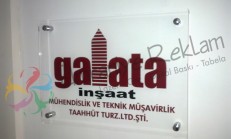 Ofis Kapı Tabelası Beşiktaş