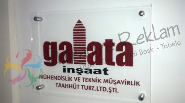 Ofis Kapı Tabelası Beşiktaş