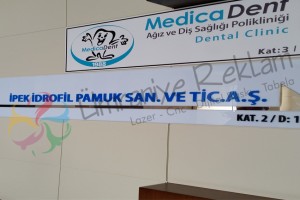 ofis kapı giriş tabela ataşehir