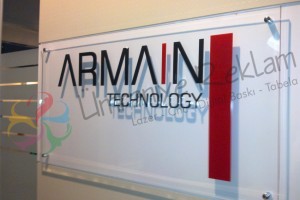 ofis giriş tabela casper plaza