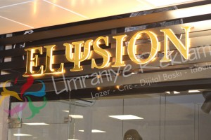 ışıklı pleksi harf tabela beşiktaş