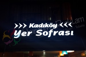 ışıklı tabela kadıköy
