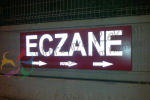 beşiktaş ışıklı tabela