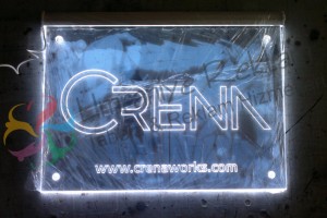 ışıklı kapı giriş tabela moda