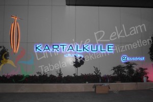 ışıklı tabela kartal