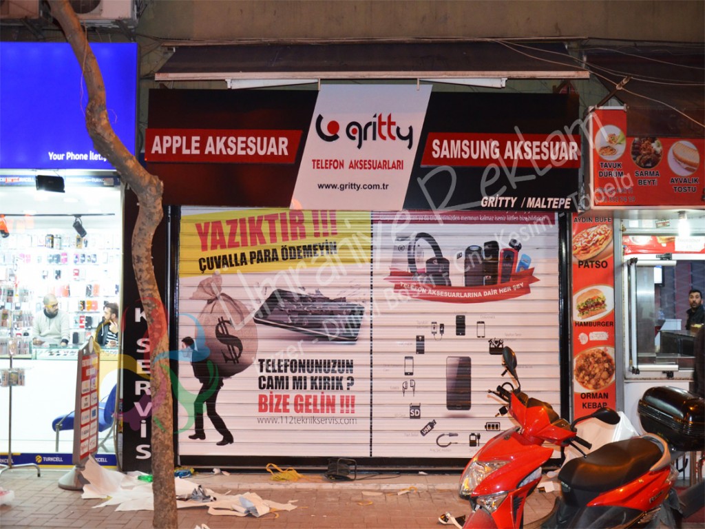 kepenk üzeri görsel maltepe