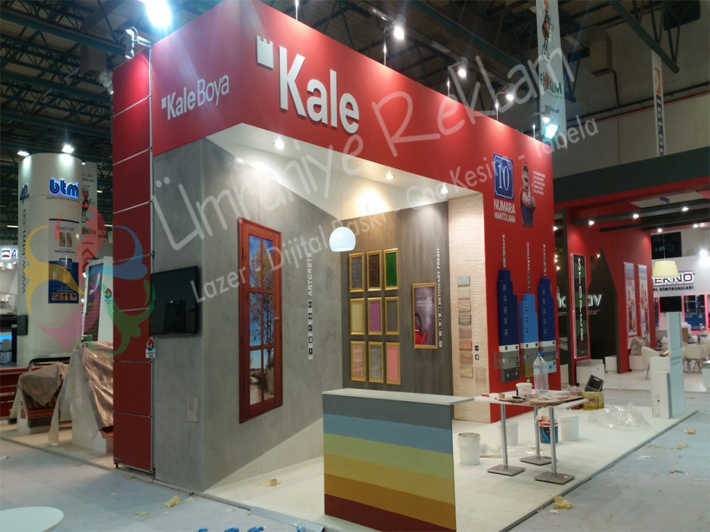 Fuar stand çalışmaları