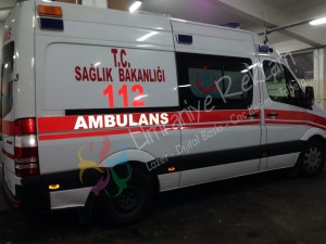 ambulans sticker uygulama