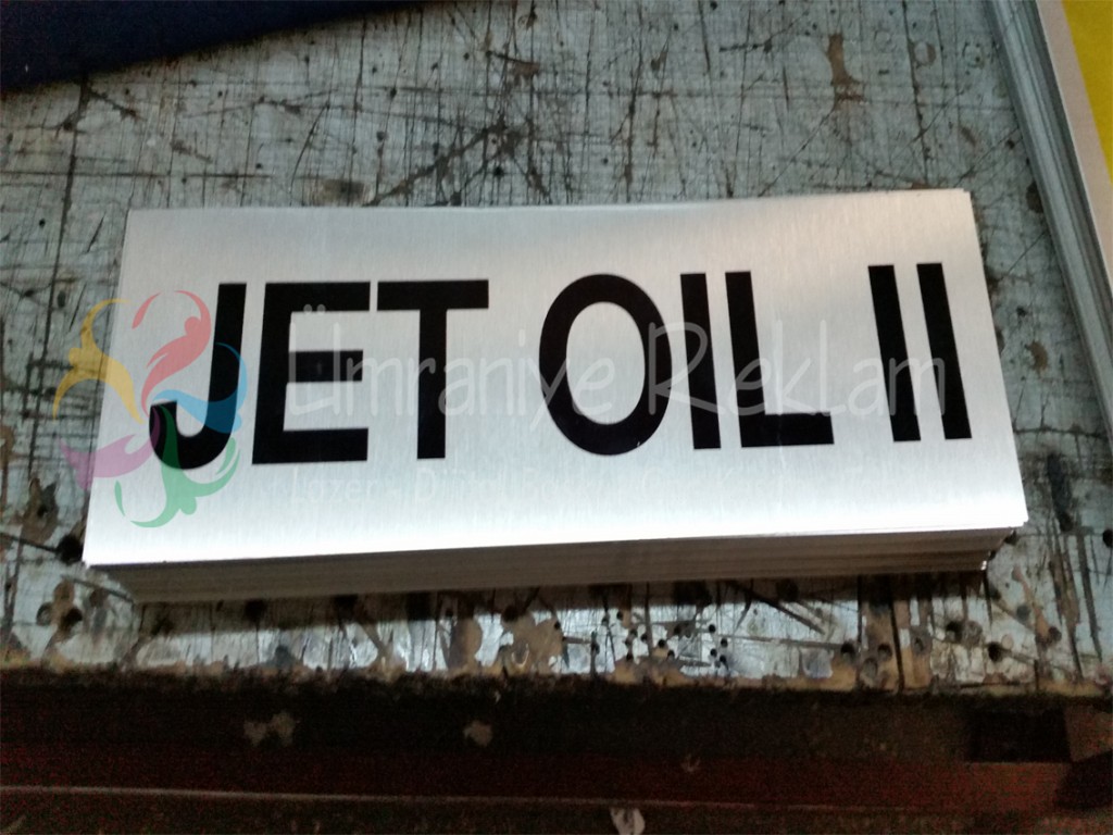 lazer markalama etiket