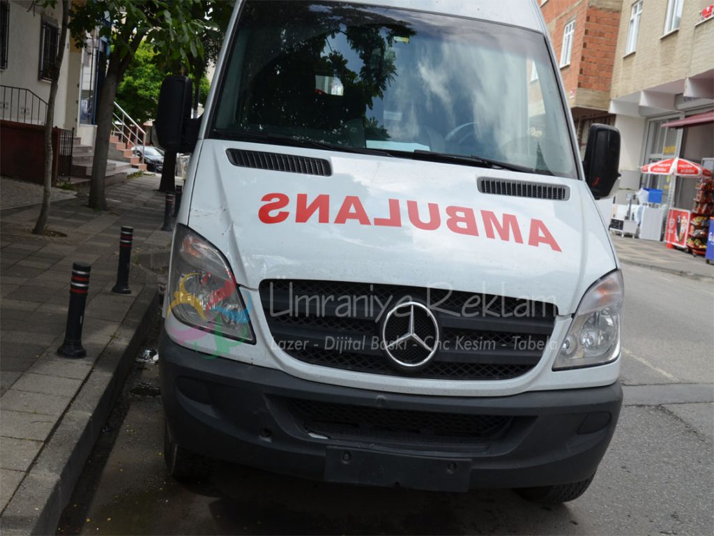ambulans yazıları