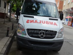 ambulans yazıları