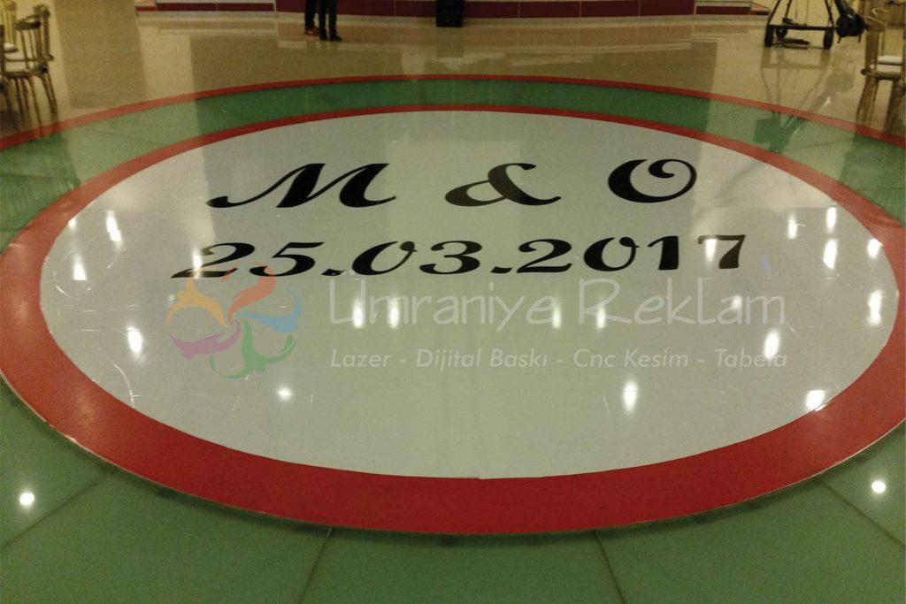 Düğün salonu yer kaplama