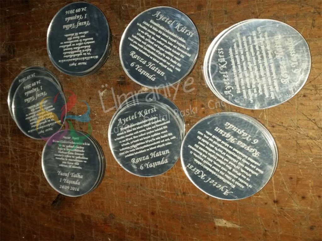 Ayna pleksi lazer kesim